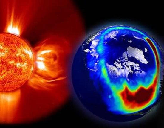 2013年强大太阳风暴袭击地球 或导致GPS失灵